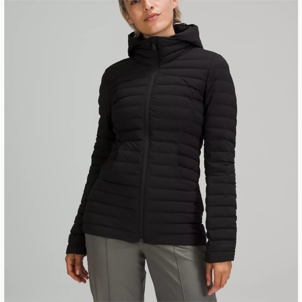 Lululemon Pack It Down Puffer, Black, Size 6